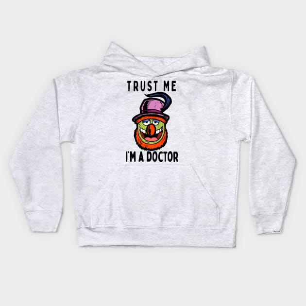 Trust me, I'm a Doctor; Teeth Kids Hoodie by jonah block